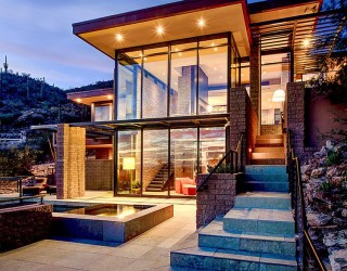 Blending In: Contemporary Mountain Home with Majestic Views