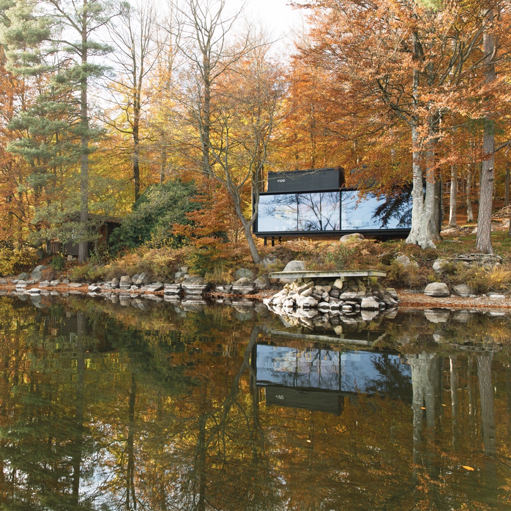 Vipp Shelter by lake