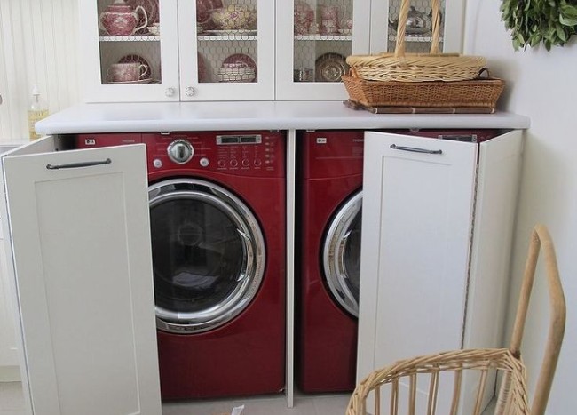 60 Clever Ways To Hide A Washing Machine & Dryer In Your Home