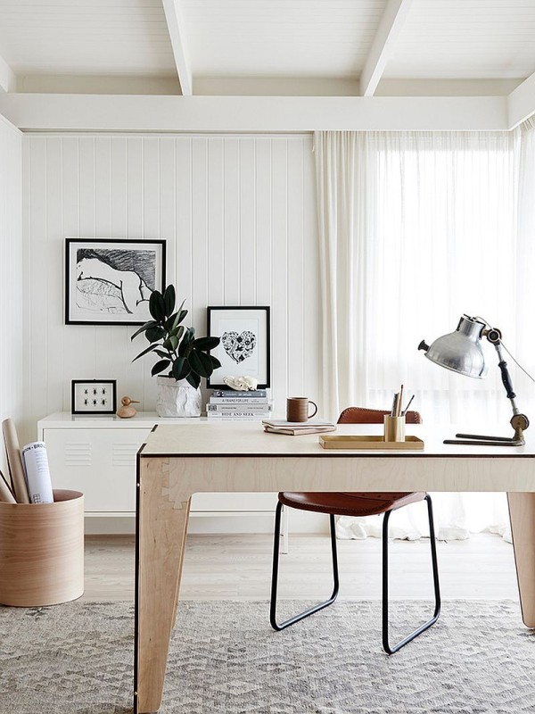 30 Black and White Home Offices That Leave You Spellbound