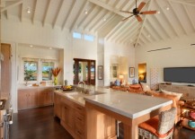 White-ceiling-spotlights-in-a-kitchen-with-tropical-accents-217x155