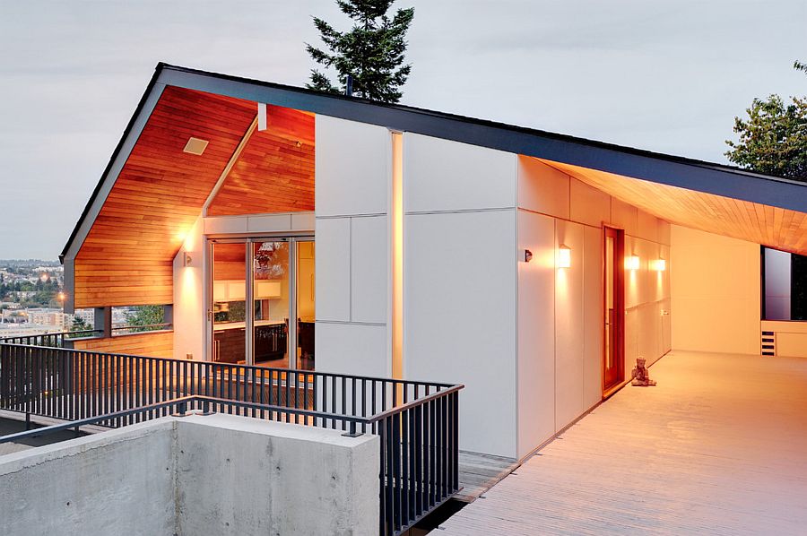 1960s midcentury home in Seattle given a contemporary makeover