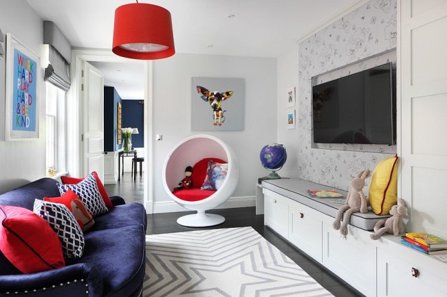 A Perfect Blend: Combing the Playroom and Guestroom in Style