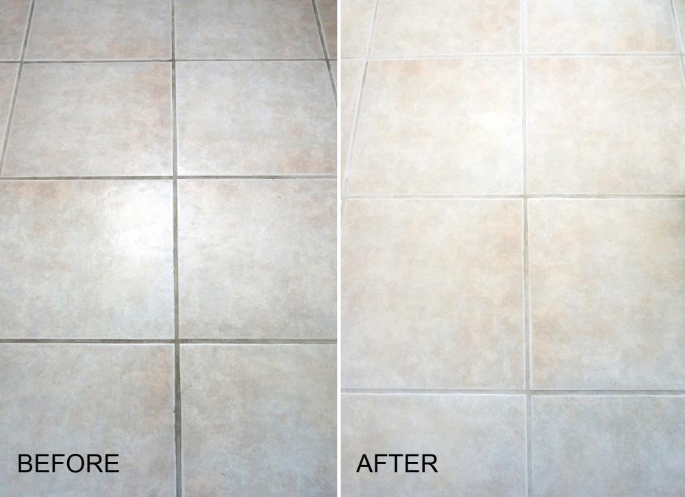 The Absolute Best Homemade Grout Cleaner! 