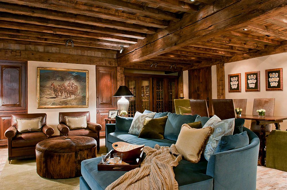 Artwork, color and rustic beauty come together inside the lovely Dancing Hearts in Montana