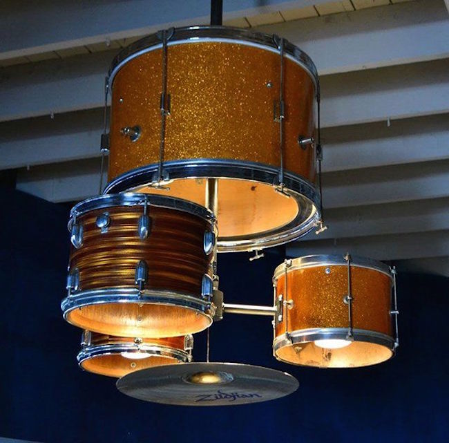 12 Creative Uses of Old Drums Throughout the Home