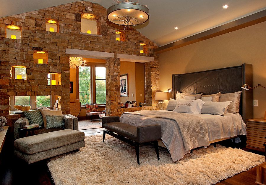 Classic and contemporary styles rolled into one in the bedroom [Design: Forte Building]