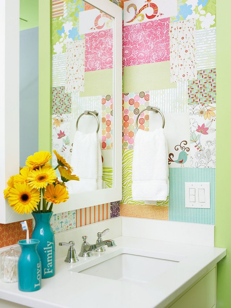 Craft Your Style Decoupage and Decorate with Custom Wallpaper Decoist