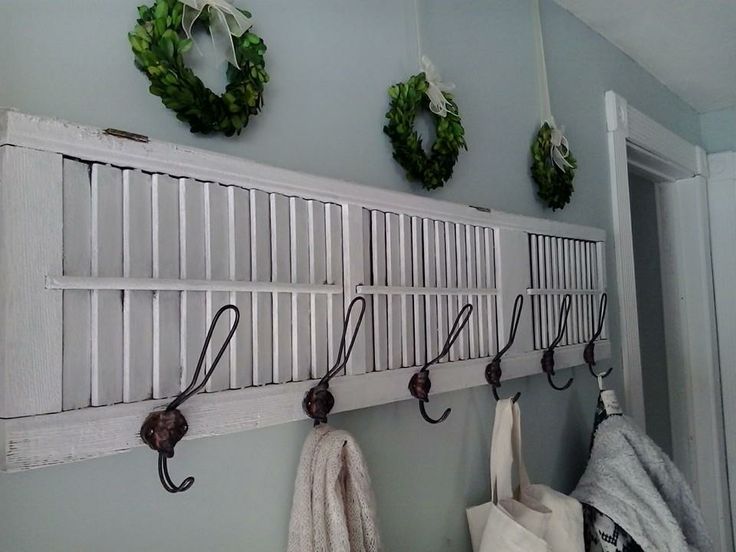 7 Inspiring Ways To Use Vintage Shutters On Your Walls