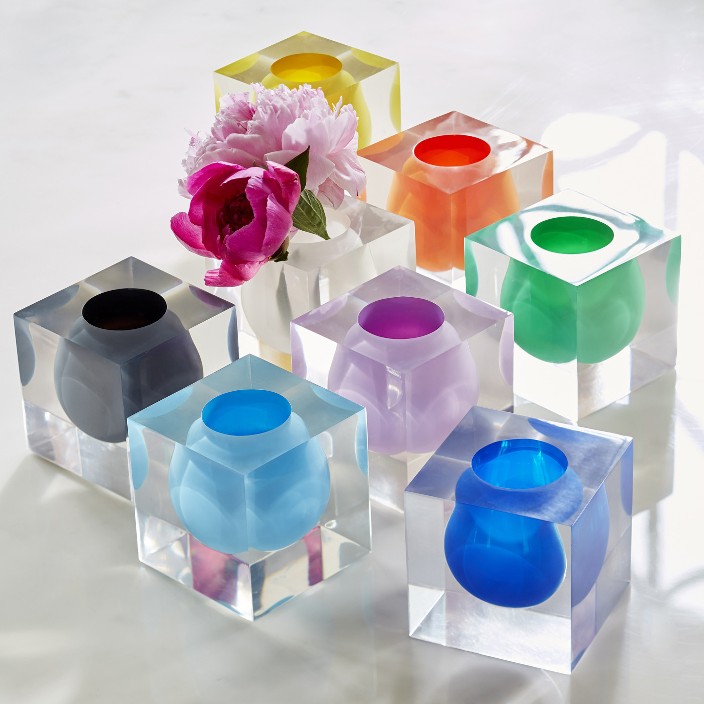 Colorful vases from Jonathan Adler