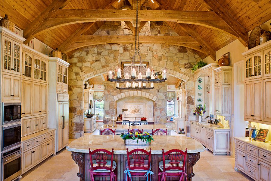 30 French Country Kitchen Ideas - Modern Rustic Kitchens