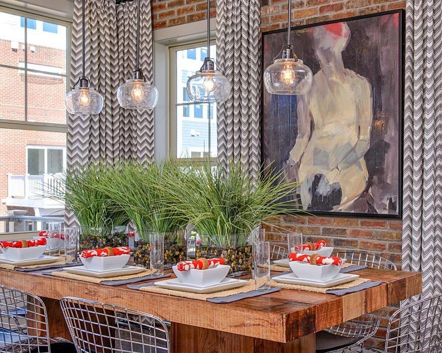 50 Bold And Inventive Dining Rooms With Brick Walls