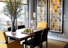 Exquisite-modern-dining-room-in-gray-with-pops-of-yellow-that-bring-liveliness-217x155