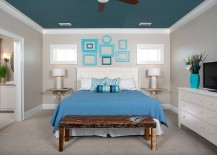 Fabulous-blue-picture-frames-blend-in-with-the-color-scheme-of-the-room-217x155