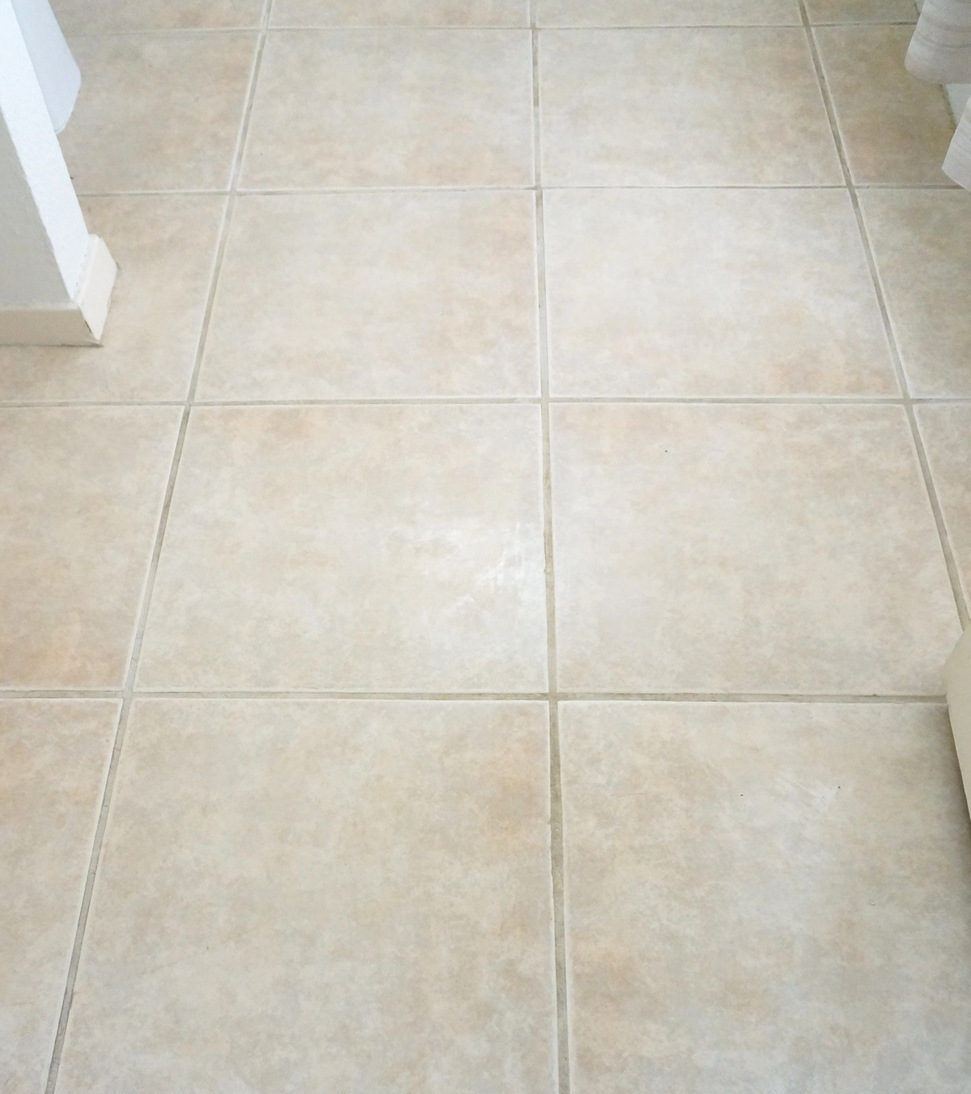 Simple Cleaning Grout With Baking Powder for Small Space