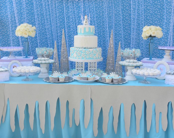 Frozen Party Decorations For A Festive Winter Fete