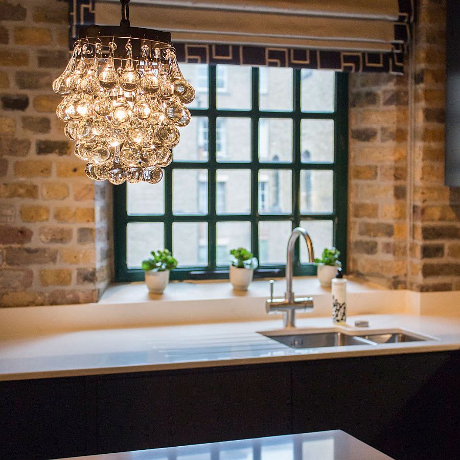 John Lewis pendants bring chic charm to the industrial setting