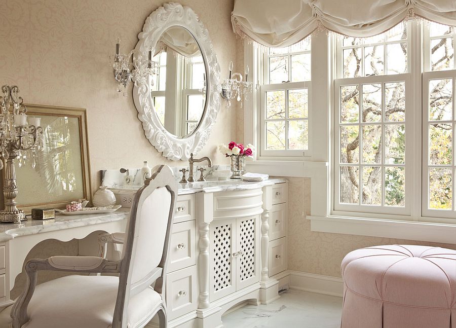 30 Shabby Chic Bathroom Ideas: Charming, Cozy, Classy - Foter