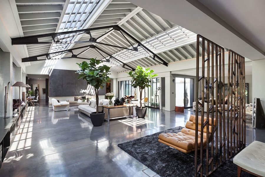 Old warehouse in london turned into posh urban penthouse Luxury london penthouses