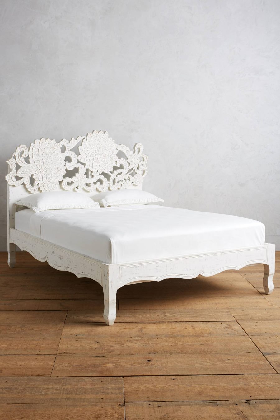 Lovely handcarved bed from Anthropologie