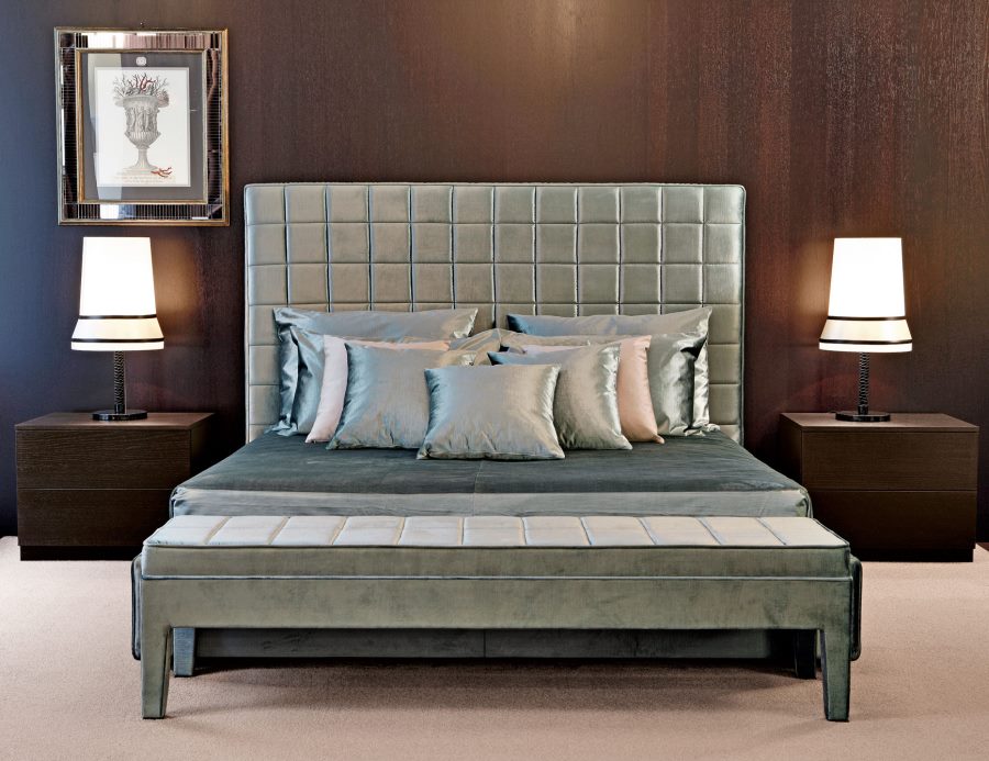 Luxury upholstered bed from Nella Vetrina