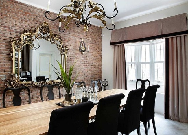 50 Bold and Inventive Dining Rooms with Brick Walls