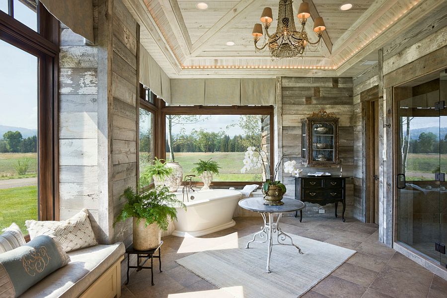 Opening up the corner of the bathroom to bring in the view outside [Design: Locati Architects]