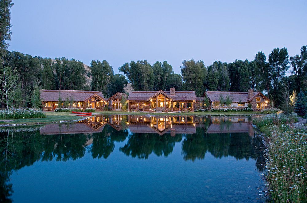 Picture-perfect rustic retreat in Jackson, Wyoming