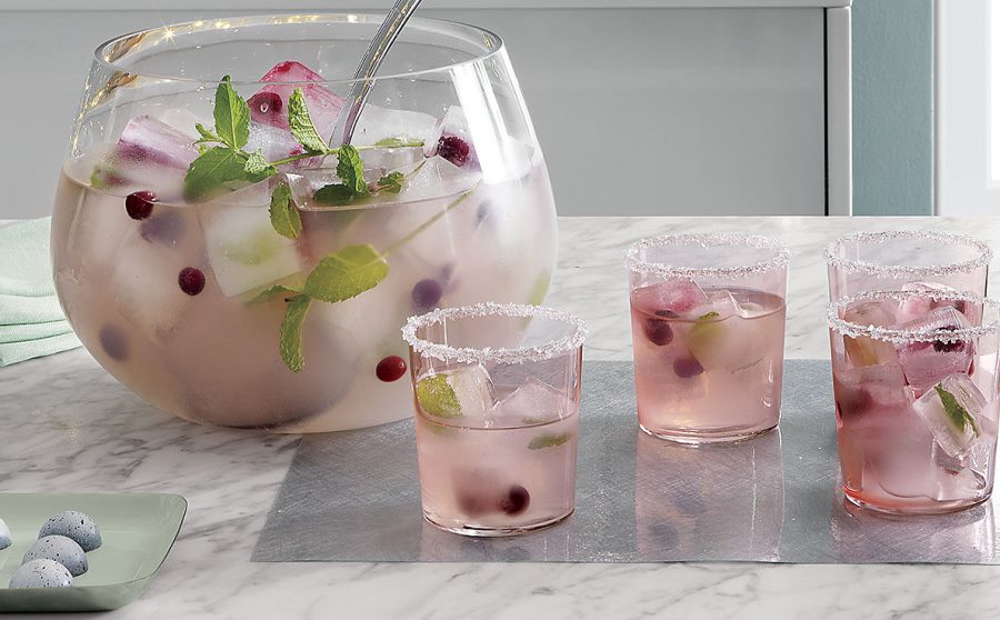 Pink drinkware from CB2