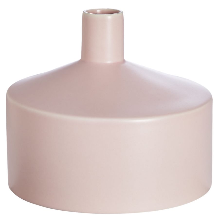 Pink sculptural vase from CB2