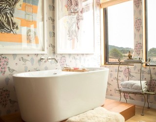 Revitalized Luxury: 30 Soothing Shabby Chic Bathrooms