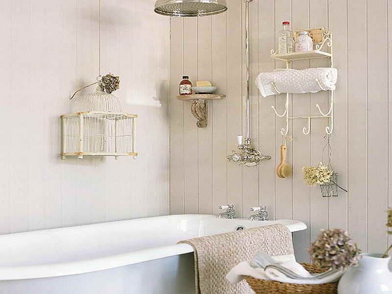 Revitalized Luxury 30 Soothing Shabby Chic Bathrooms