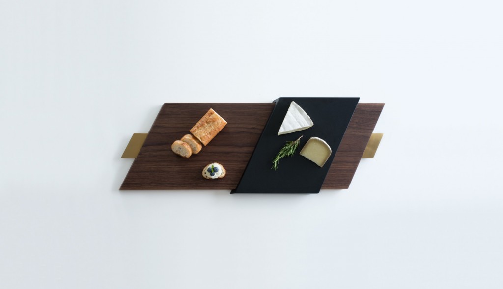 Slide serving tray by Finell