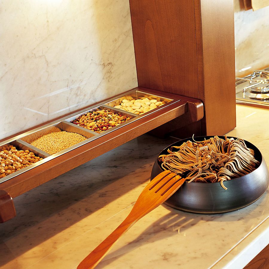 Store away those spices in style with custom racks