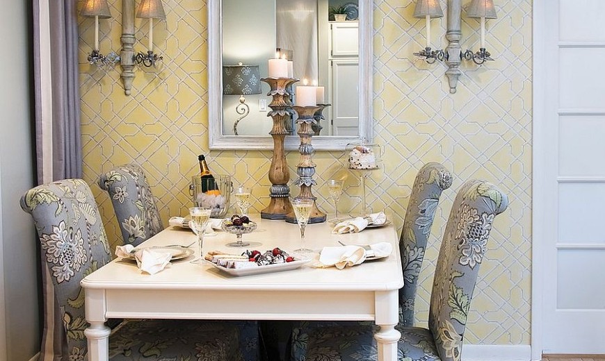 Trendy Color Duo: 20 Dining Rooms That Serve up Gray and Yellow