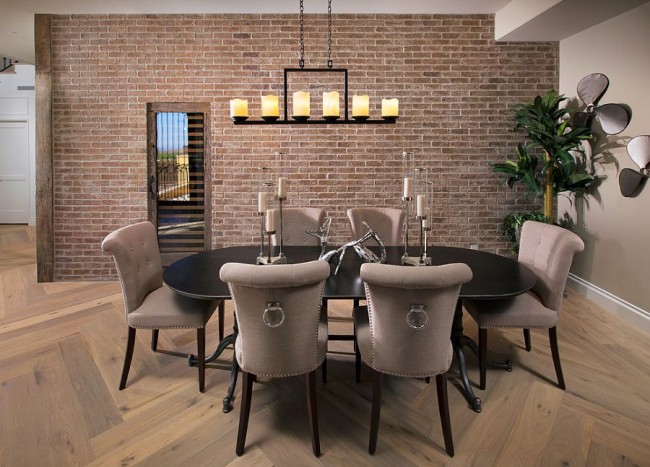 50 Bold and Inventive Dining Rooms with Brick Walls