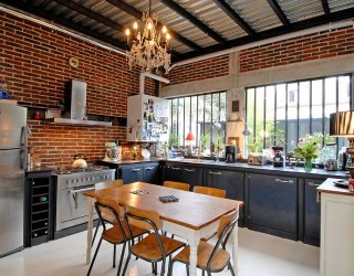 Kitchens with Brick Accent Walls: 50 Modern and Timeless Designs