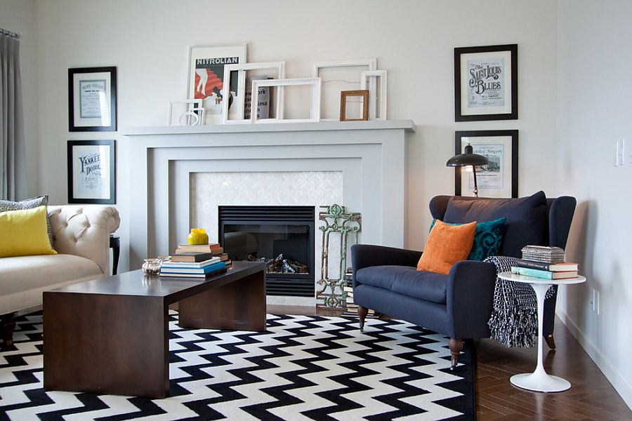 Hot Trend 30 Creative Ways to Decorate with Empty Frames