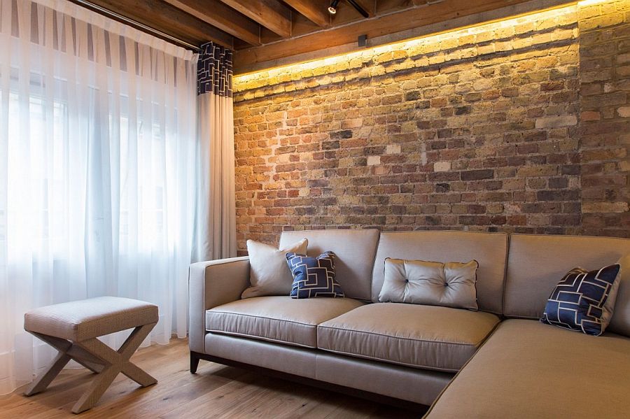 Warehouse apartment in Shad Thames with a modern, space-conscious makeover