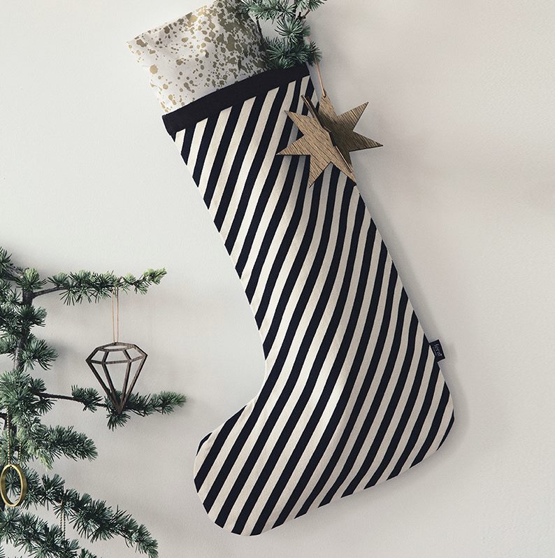 ferm LIVING striped stocking