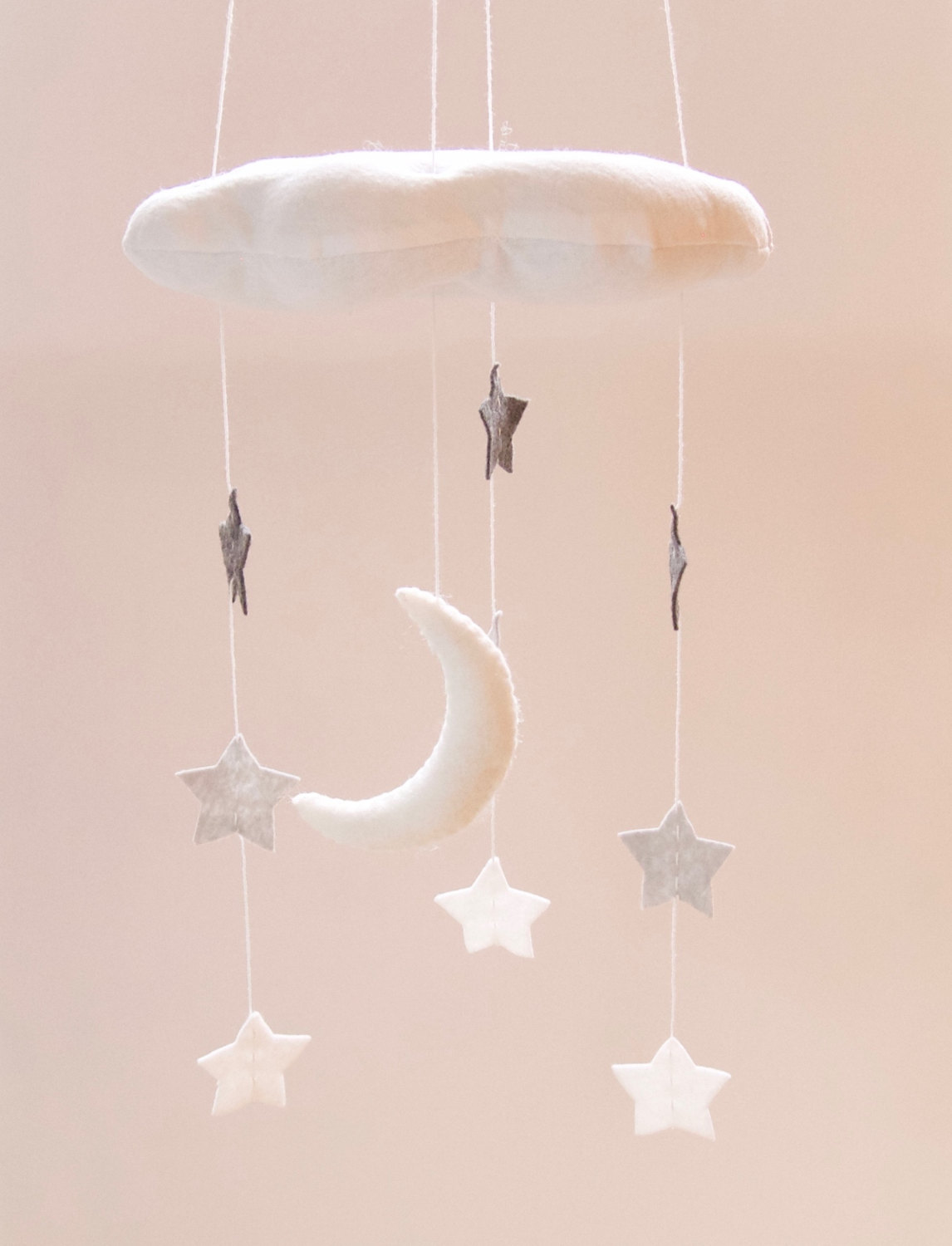 moon and stars baby decor