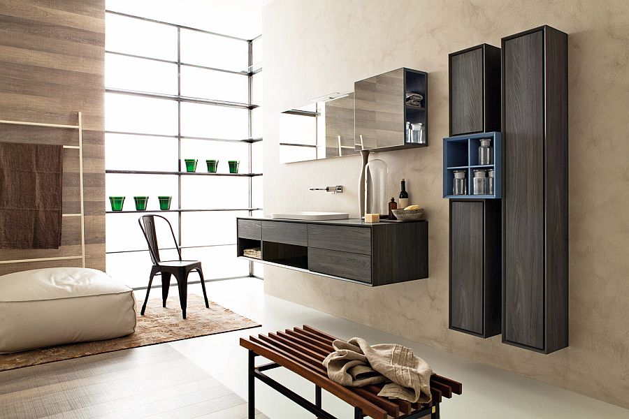 Compose a contemporary and refined bathroom with the Libera Collection