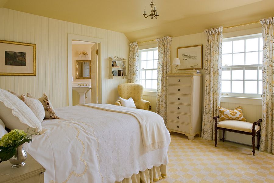 Cozy Victorian bedroom filled with antique and vintage pieces [Design: Elizabeth Brosnan Hourihan Interiors]