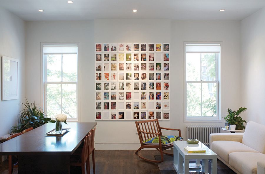 Create your own custom photo wall [Design: Stern McCafferty Architecture]