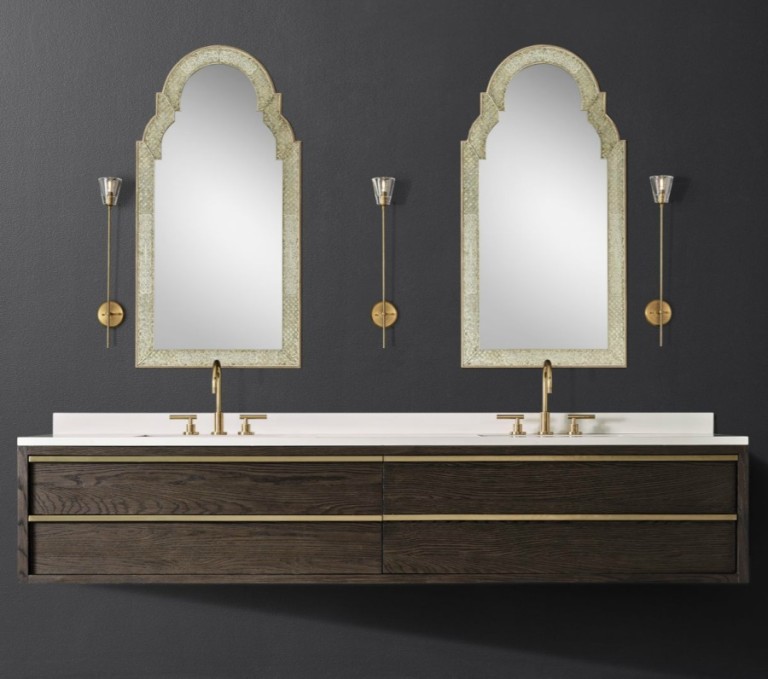 The Luxury Look of HighEnd Bathroom Vanities Decoist