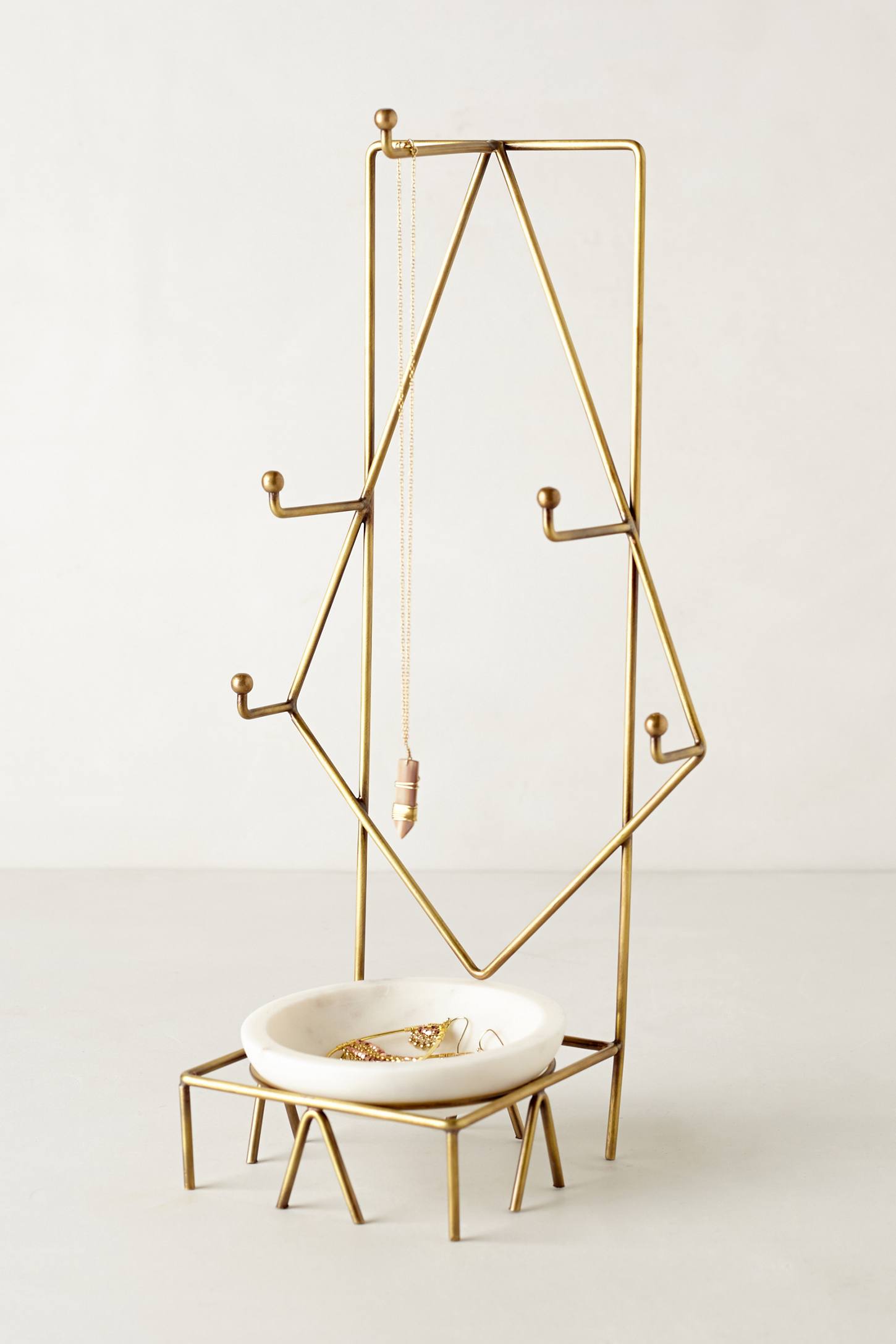 Geo jewelry stand from Anthropologie