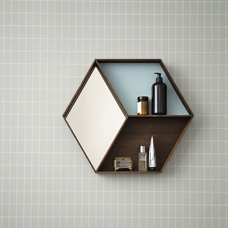 Geo wall shelving from District 17