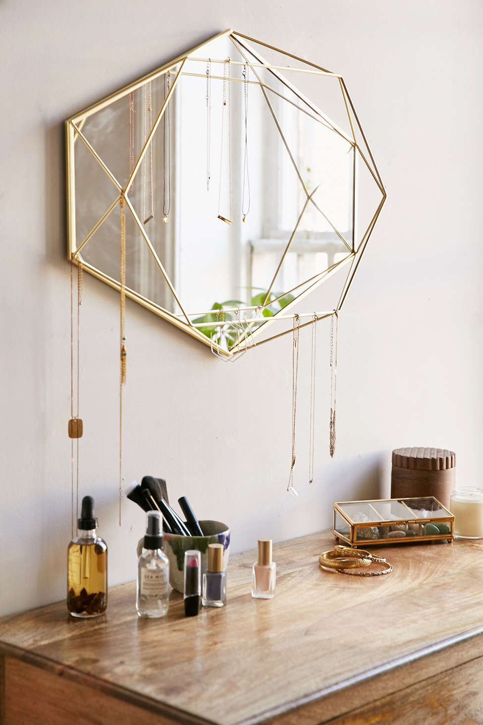 Geometric mirror from Urban Outfitters