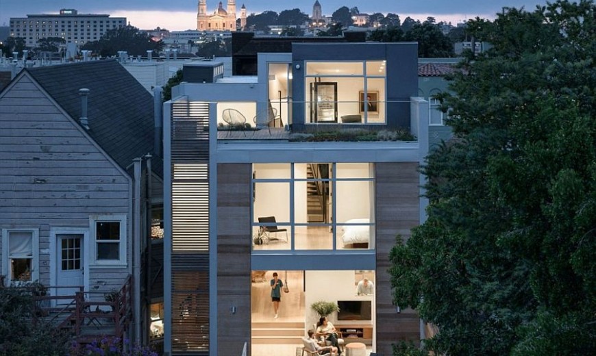 Fitty Wun: Breezy and Playful Multi-Level Family Home in San Francisco