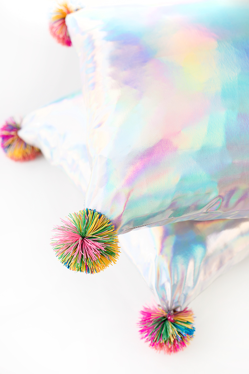 Koosh ball pillows from Studio DIY